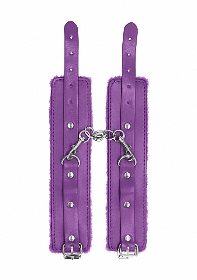 Ouch! Plush Leather Handcuffs