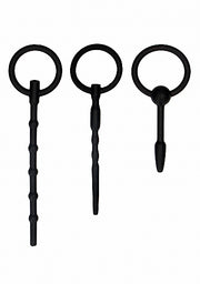 Urethral Sounding Plug Set Black Default Title