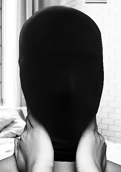 B&w Subjugation Mask Allows Just A Hint Of Light Default Title