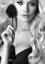 B&w Crop With Feather Tickler Default Title