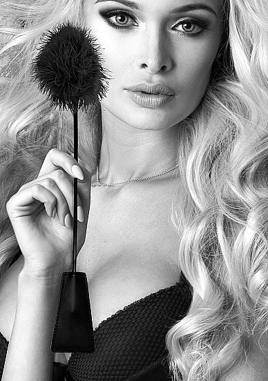 B&w Crop With Feather Tickler Default Title