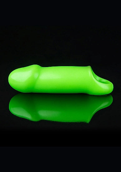 Glow Smooth Thick Stretchy Penis Sleeve Glow In The Dark Default Title