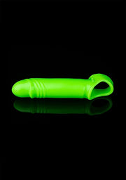 Glow Smooth Stretchy Penis Sleeve Glow In The Dark Default Title
