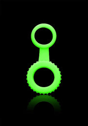 Glow Cock Ring & Ball Strap Glow In The Dark Default Title