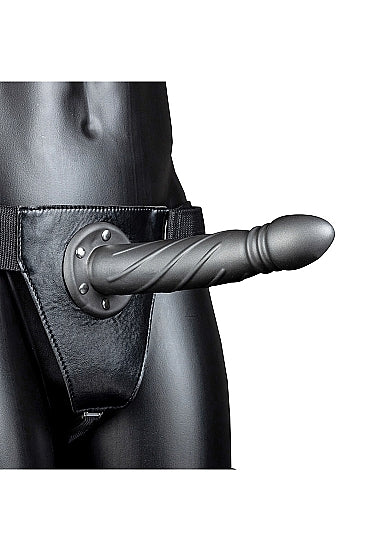 Ouch! Twisted Hollow Strap-on 8in