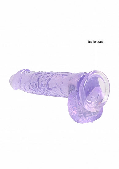 Real Cock 6in Realistic Dildo W/ Balls