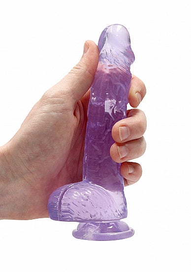 Real Cock 6in Realistic Dildo W/ Balls