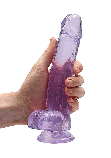 Real Cock 8in Realistic Dildo W/ Balls