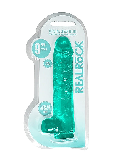 Realrock 9in Realistic Dildo W/ Balls