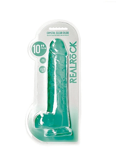 Realrock Realistic Dildo W/ Balls 10in