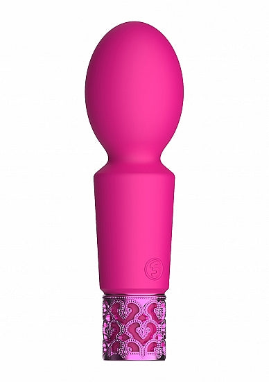 Royal Gems Brilliant Rechargeable Silicone Bullet Pink