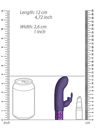 Royal Gems Dazzling Rechargeable Silicone Bullet