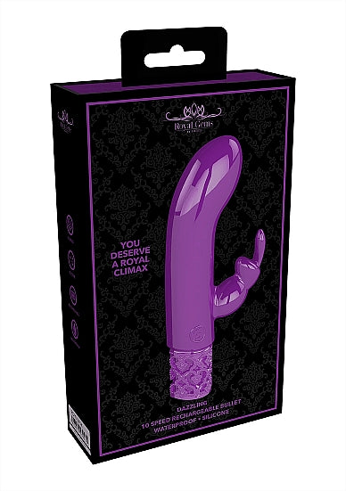 Royal Gems Dazzling Rechargeable Silicone Bullet