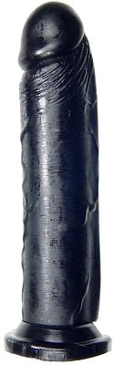 Cock 8in W/suction Cup Black