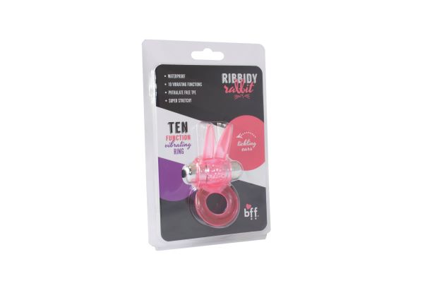 Ribbidy Rabbit Vibrating Cock Pink