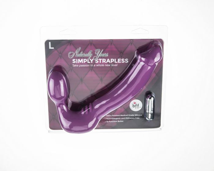 Simply Strapless Purple Large