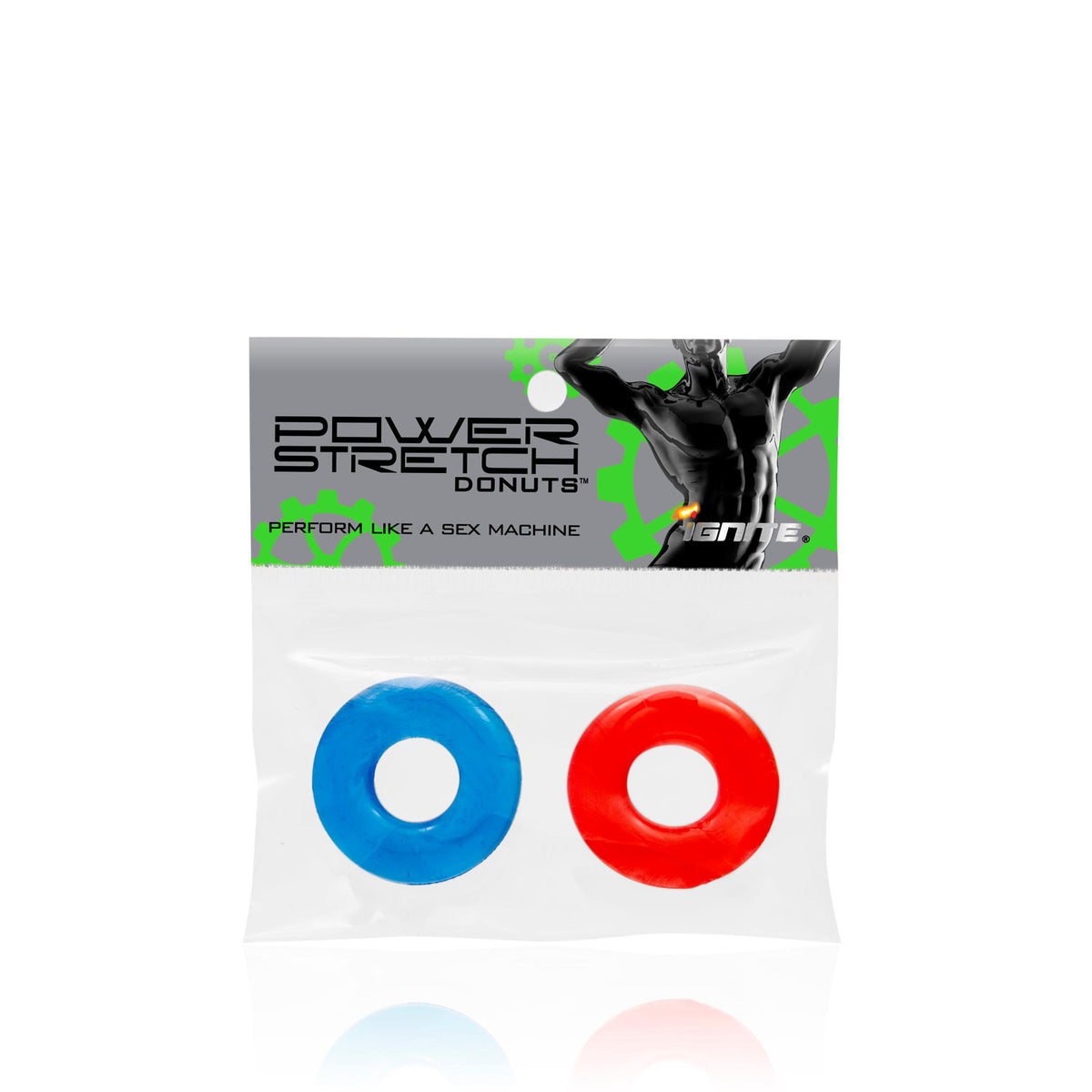 Power Stretch Donuts 2pk Red blue
