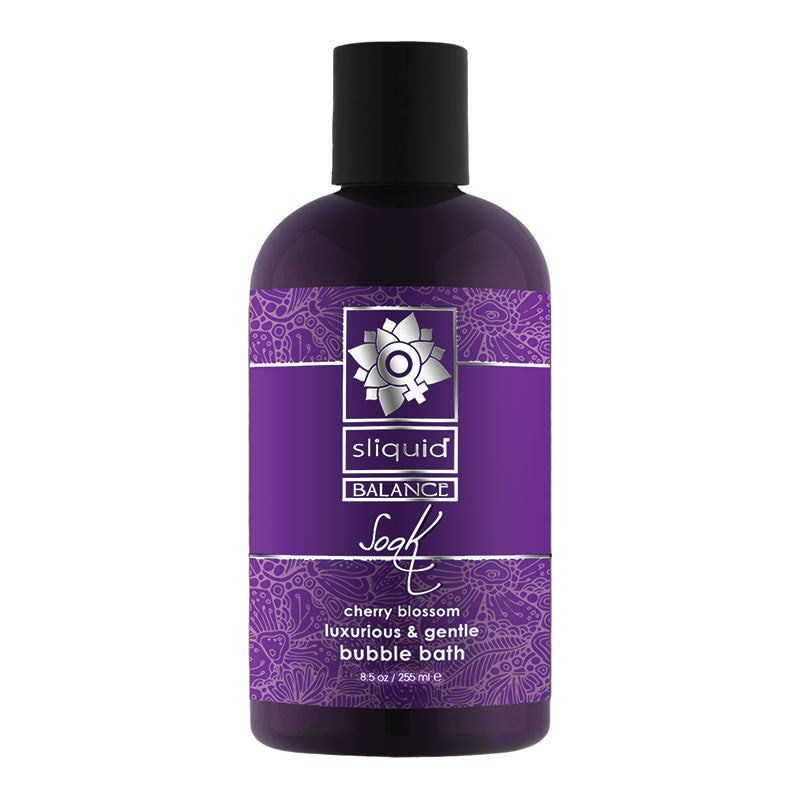 Sliquid Soak Bubble Bath Cherry Blossom 8.5 Oz Default Title