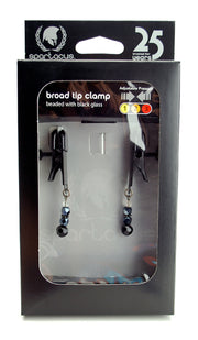 Clamp Black Broad Tip W/beads Default Title