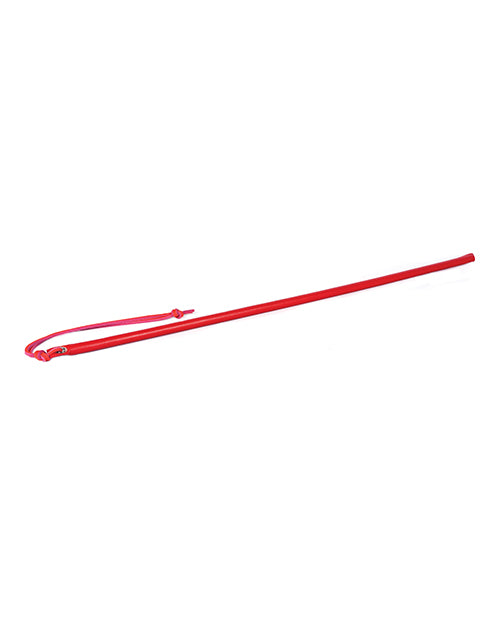 24 Leather Wrapped Cane " Red