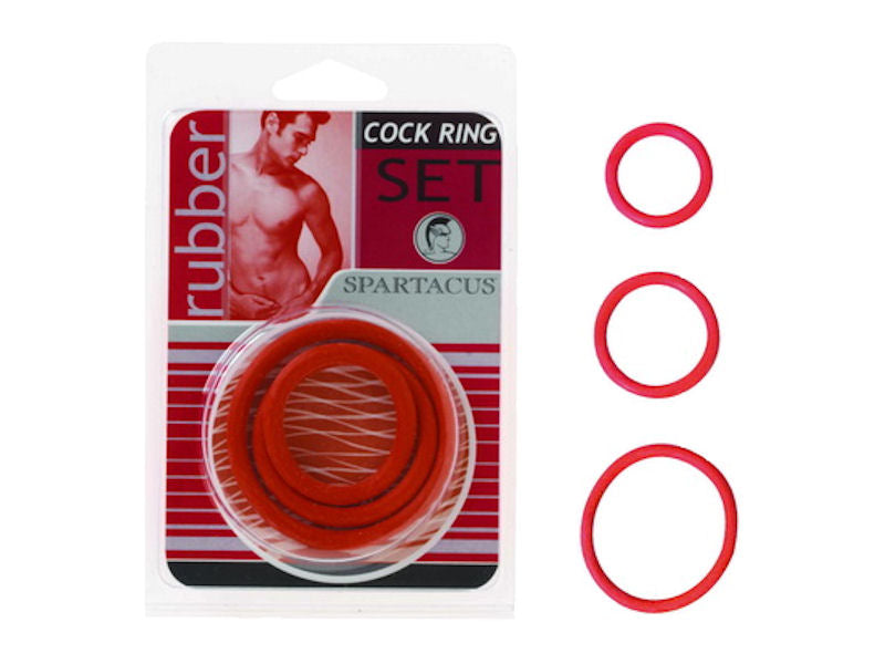 Soft C Ring Set Red Default Title