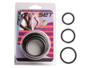 Black Steel C Ring Set Default Title