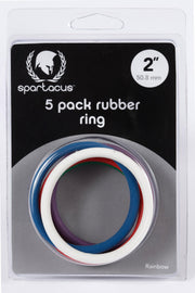 2in Soft C Rings Rainbow Default Title