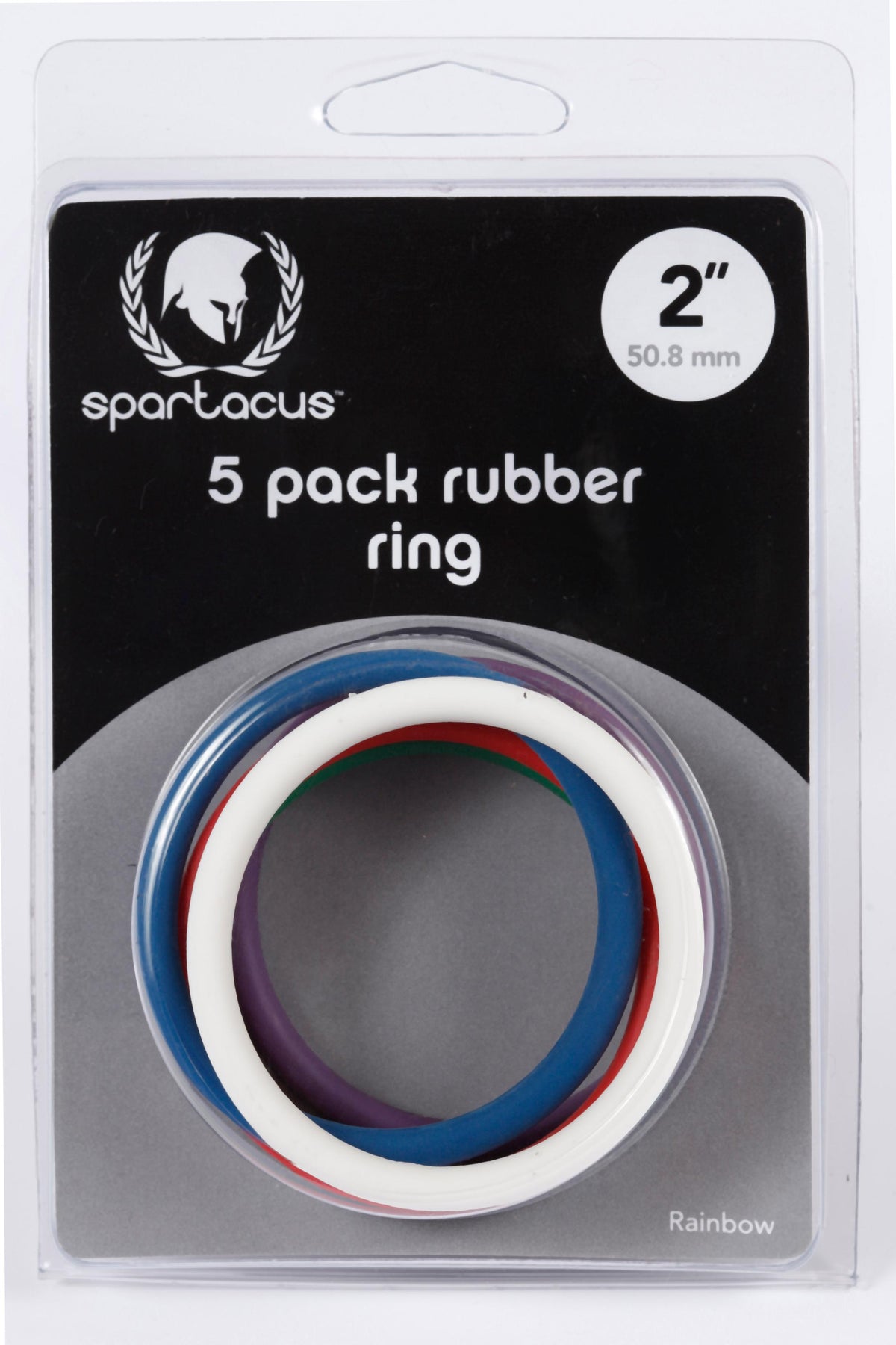2in Soft C Rings Rainbow Default Title