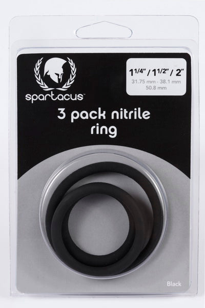Nitrile Cock Ring Black