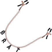 Sex & Mischief Brat Charmed Nipple Clamps Default Title
