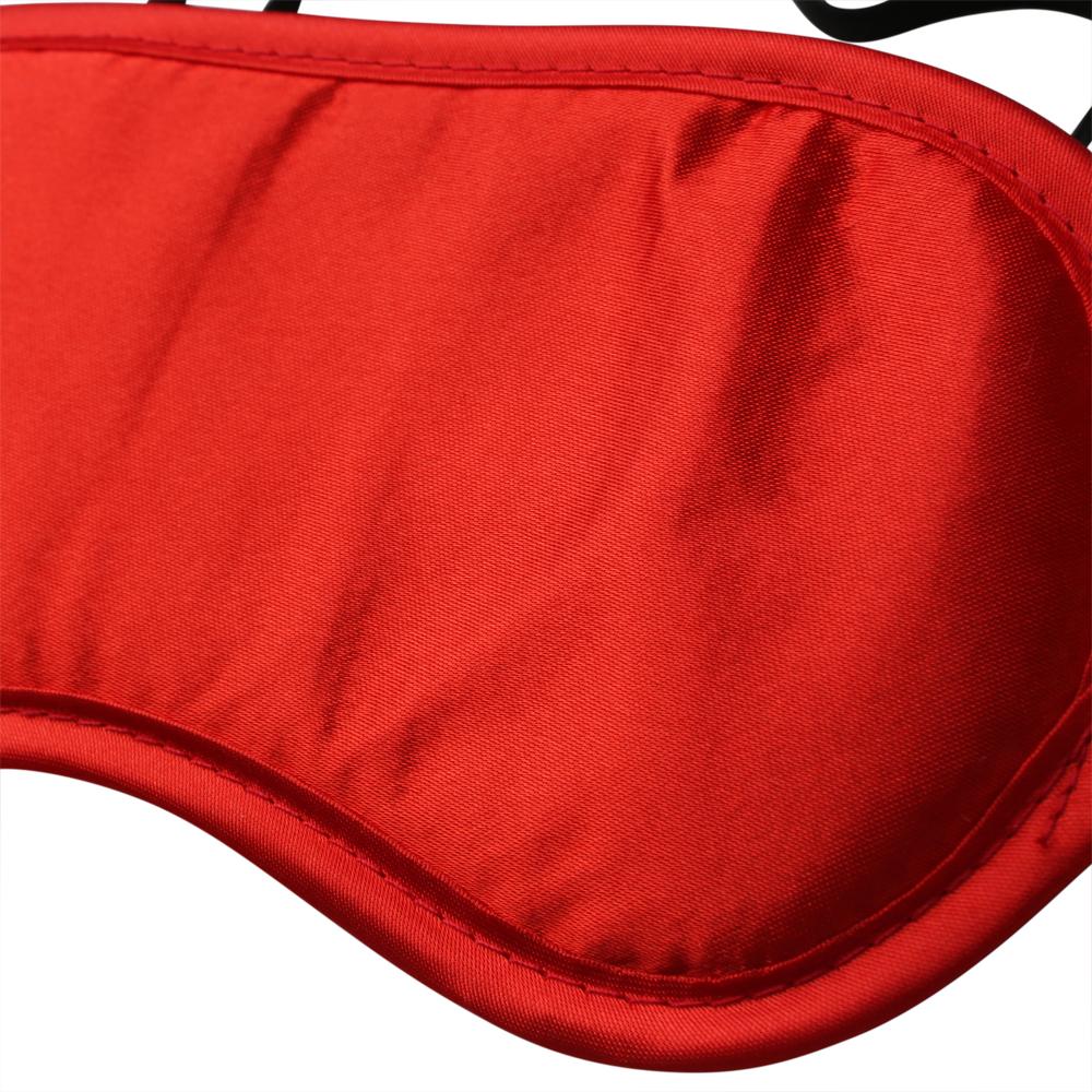 Sex & Mischief Satin Blindfold Red