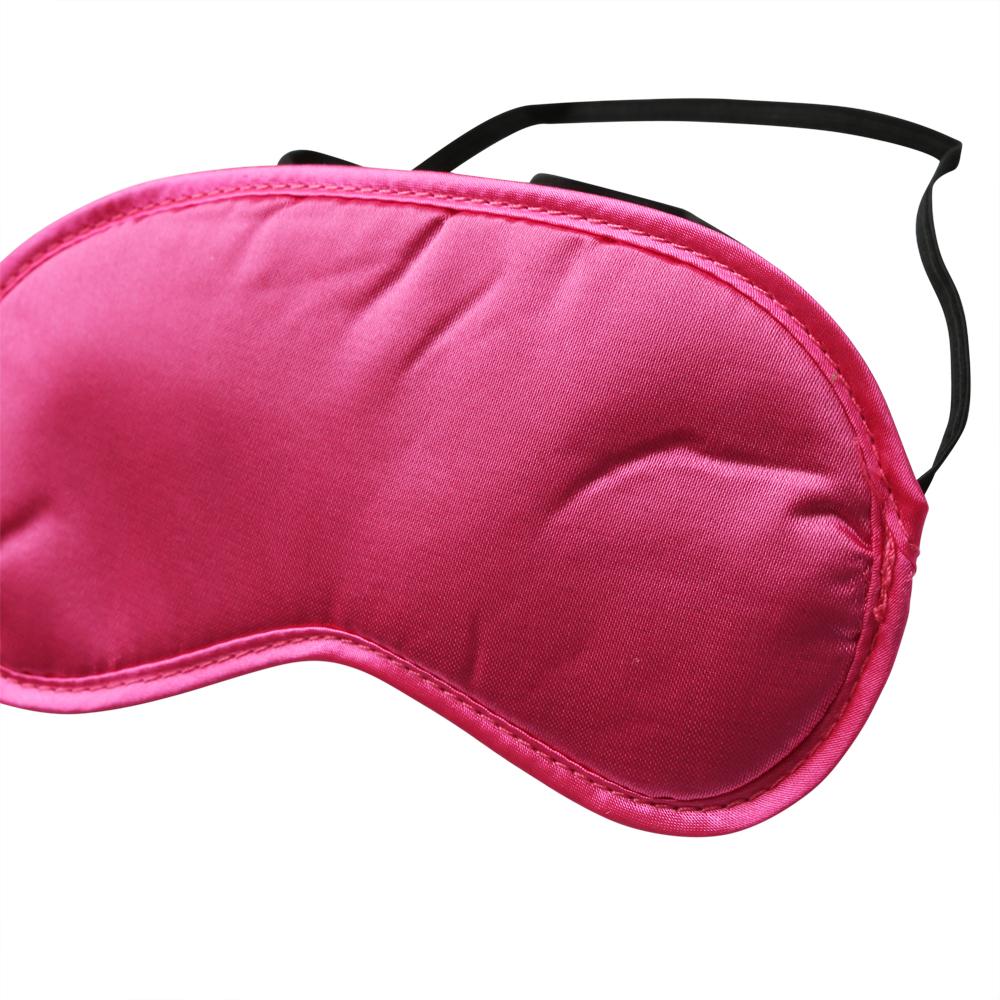 Sex & Mischief Satin Blindfold Hot Pink