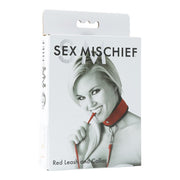 Sex & Mischief Red Leash & Collar Default Title