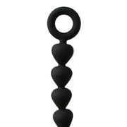 Sex & Mischief Black Silicone Anal Beads Default Title
