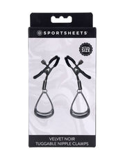 Velvet Noir Tuggable Nipple Clamps Default Title