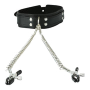 Premium Collar W/ Nipple Clamp Default Title