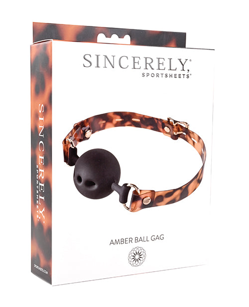 Sincerely Amber Ball Gag Default Title