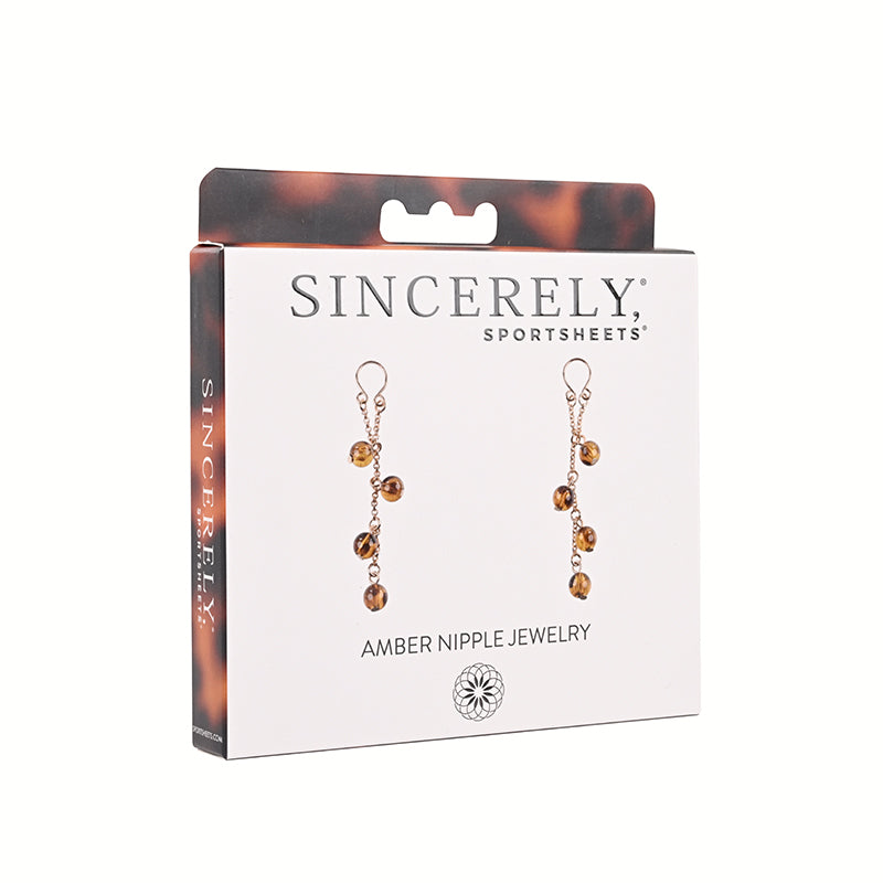 Sincerely Amber Nipple Jewelry Default Title