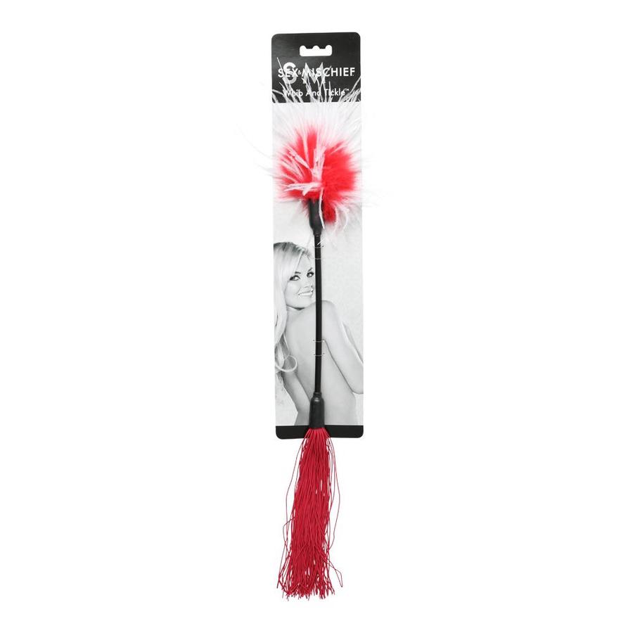 Sex & Mischief Whipper Tickler & White