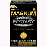 Trojan Magnum Ecstasy Ultrasmooth Lubricated 10pk Default Title