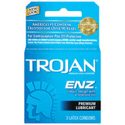 Trojan Enz (lubed) 3pk Default Title