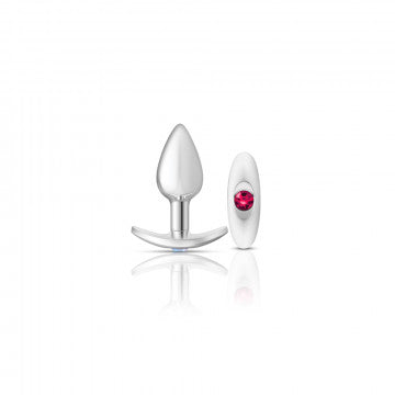 Cheeky Charms Butt Plug Set Iridescent Bright Pink