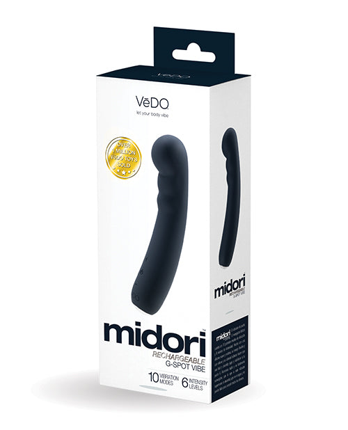 Vedo Midori Rechargeable Gspot Vibe Black