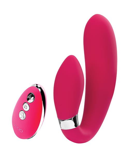Jeni C-shaped Dual Motor Vibe With Remote - Pink Default Title