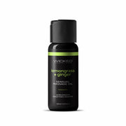 Wicked Lemongrass & Ginger Sensual Massage Oil 4 Oz Default Title