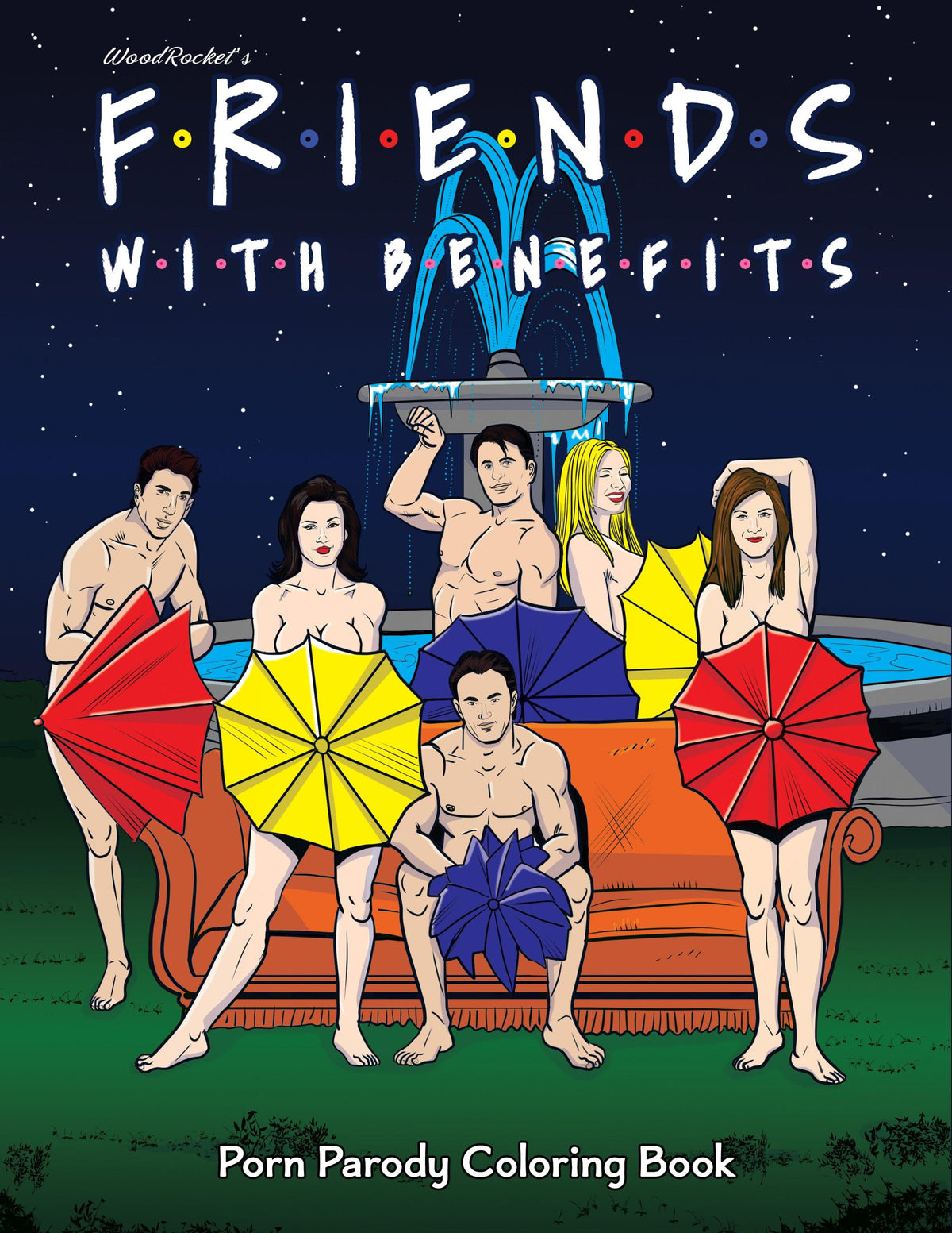 Friends Porn Parody Coloring Book Default Title
