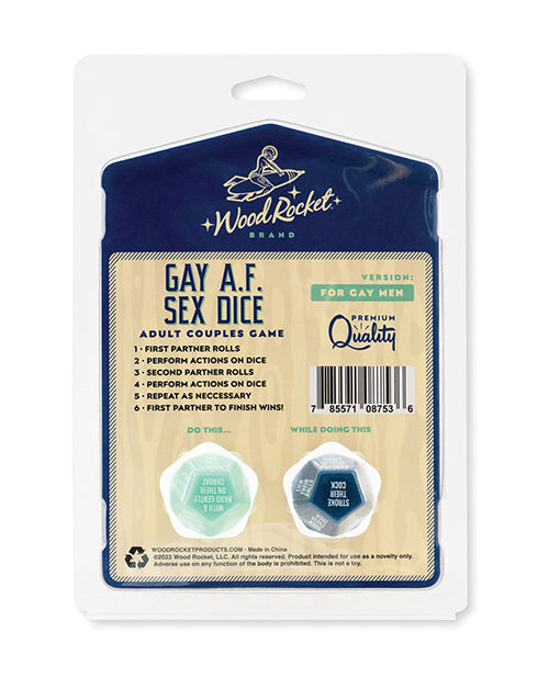 Gay Af Gay Men Sex Dice Default Title