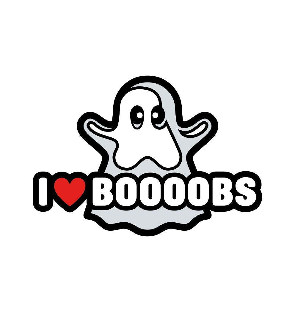 Ghost I Heart Boobs Pin Default Title