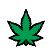 Green Marijuana Leaf Pin Default Title