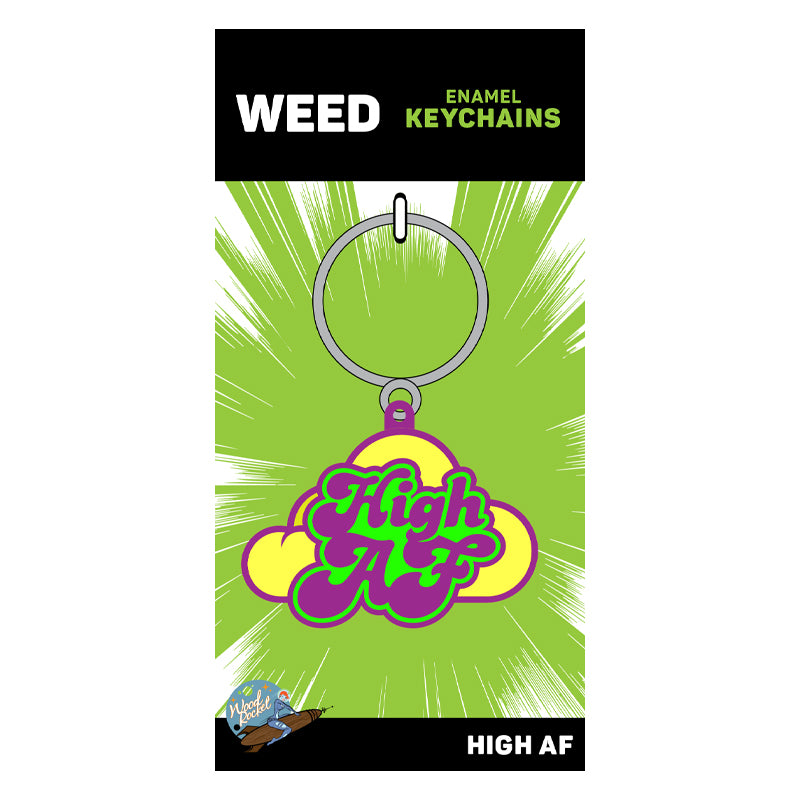 High Af Keychain Default Title